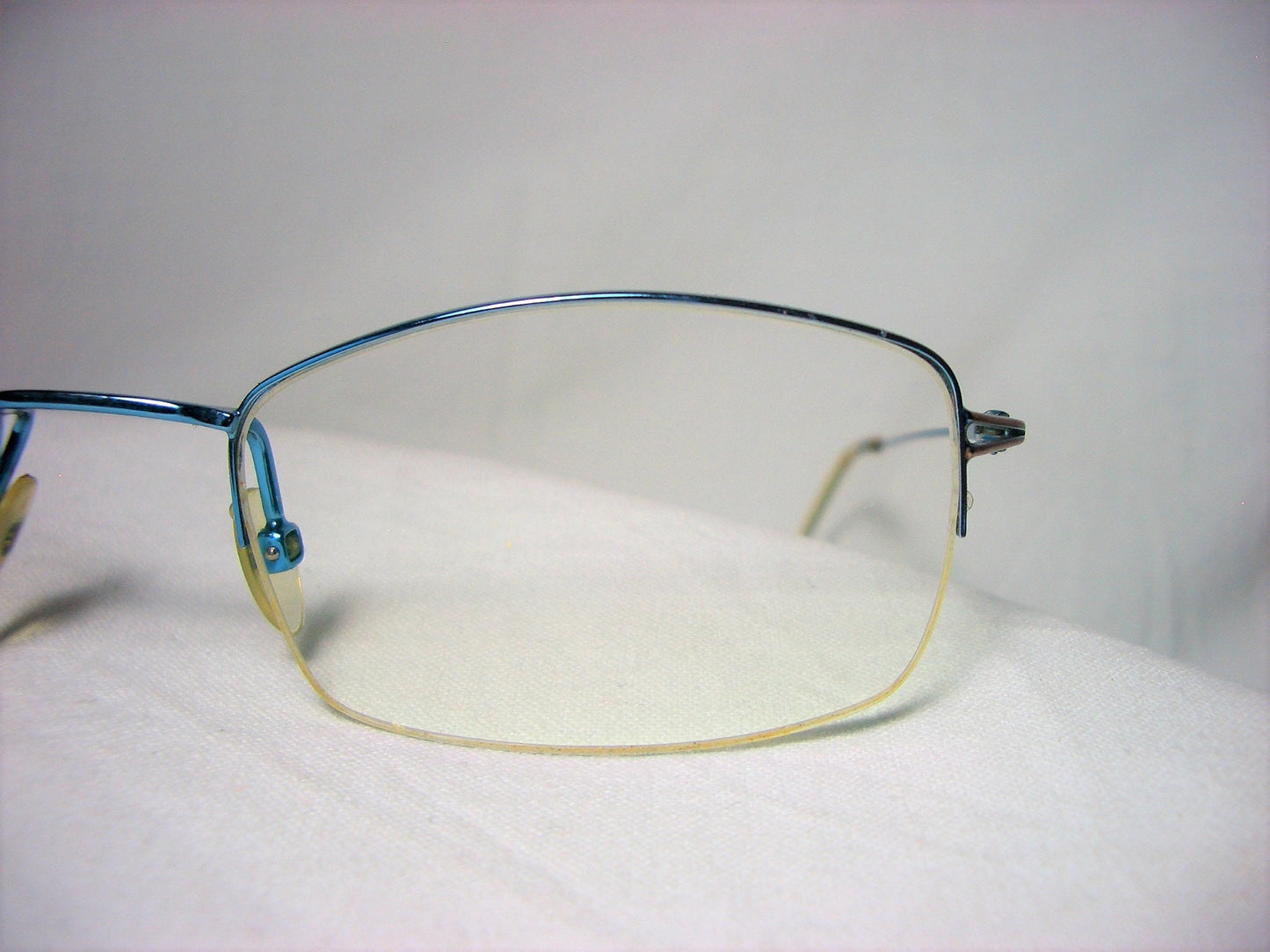 Air Light France, eyeglasses, Titanium, half rim, oval, square, men's, women's, frames, super vintage