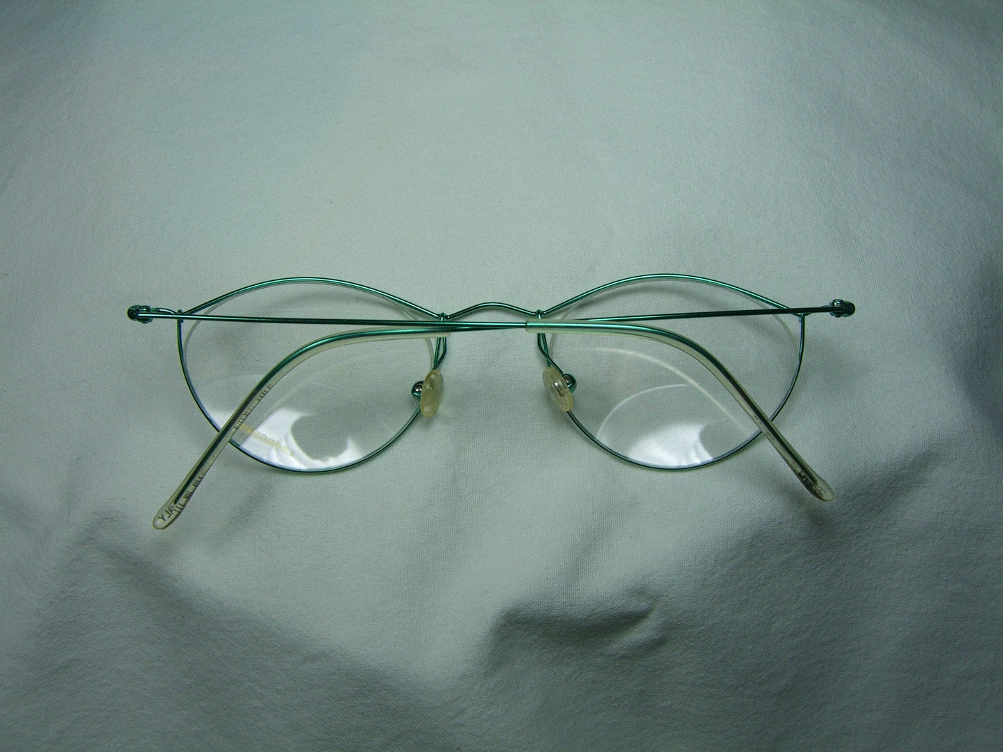Borghesi, eyeglasses, Titanium, oval, round, frames, men's, women's, NOS, hyper vintage, very rare