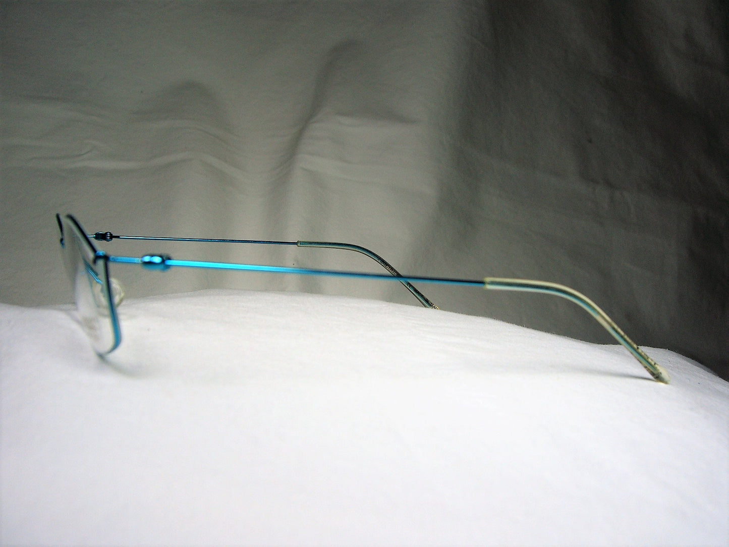 Borghesi, eyeglasses, Titanium, oval, square, frames, men's, women's, NOS, hyper vintage, very rare