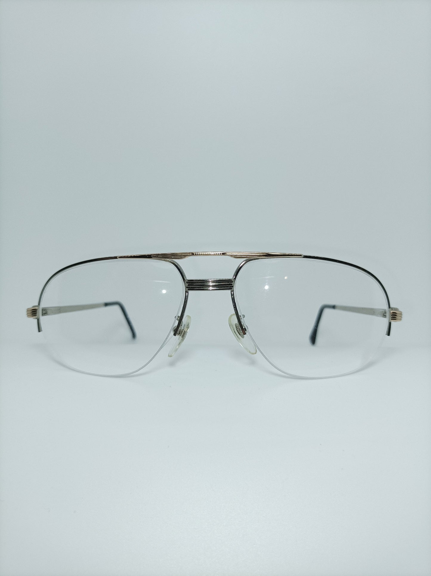 Baby Line Italy Vintage Aviator Eyeglasses, Titanium Alloy Frames