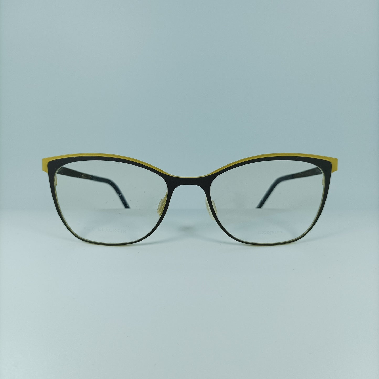 Blackfin Cat Eye Eyeglasses, Pure Titanium Frame, Italy