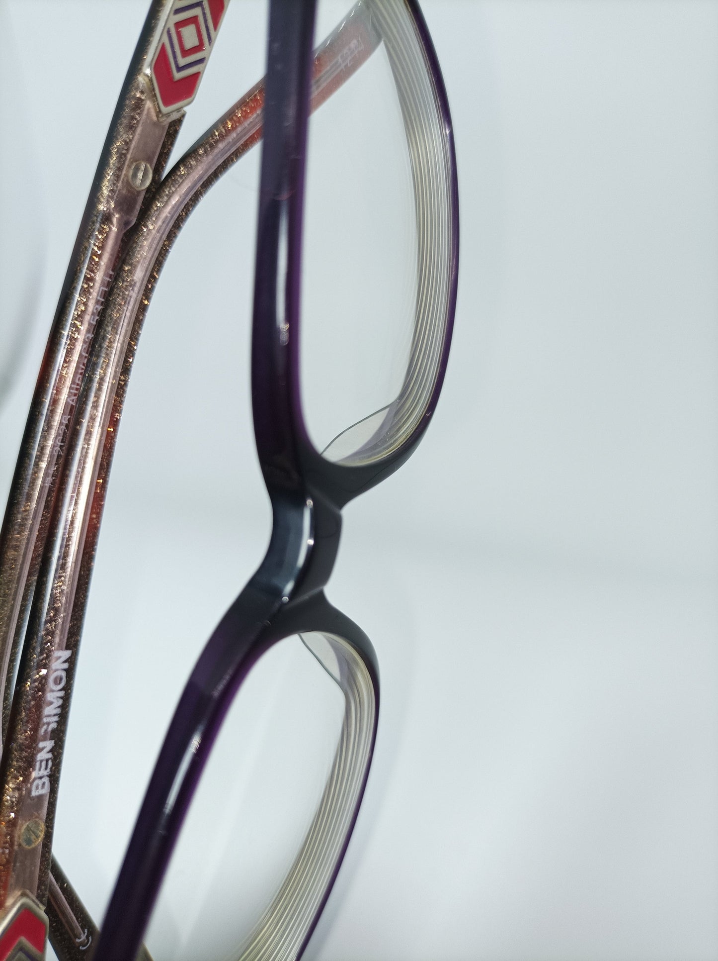 BENSIMON, eyeglasses, Wayfarer, square, oval, frames, hyper vintage