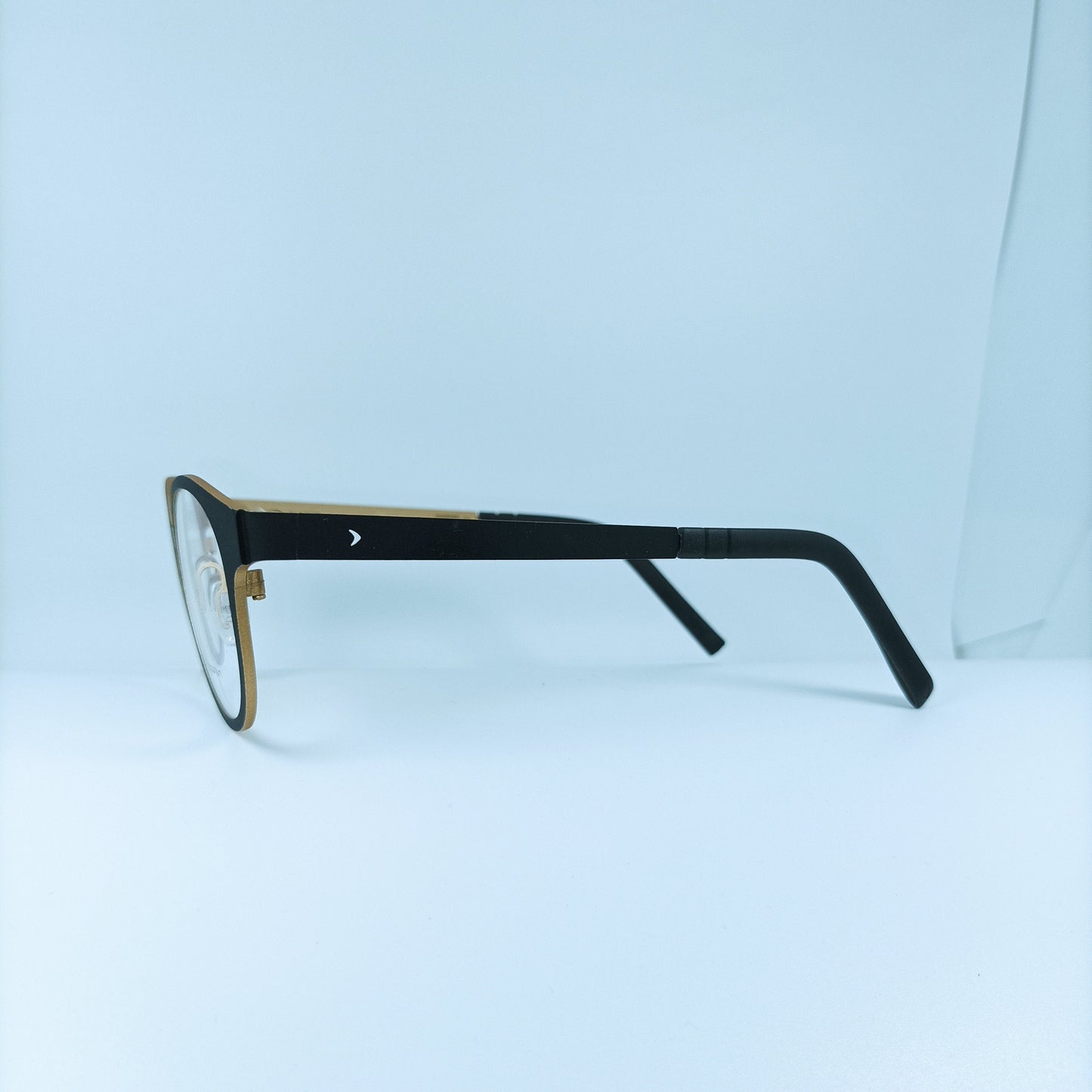 Blackfin, luxury eyeglasses, oval, round, frames, Pure Titanium, New Old Stock, hyper vintage, rare