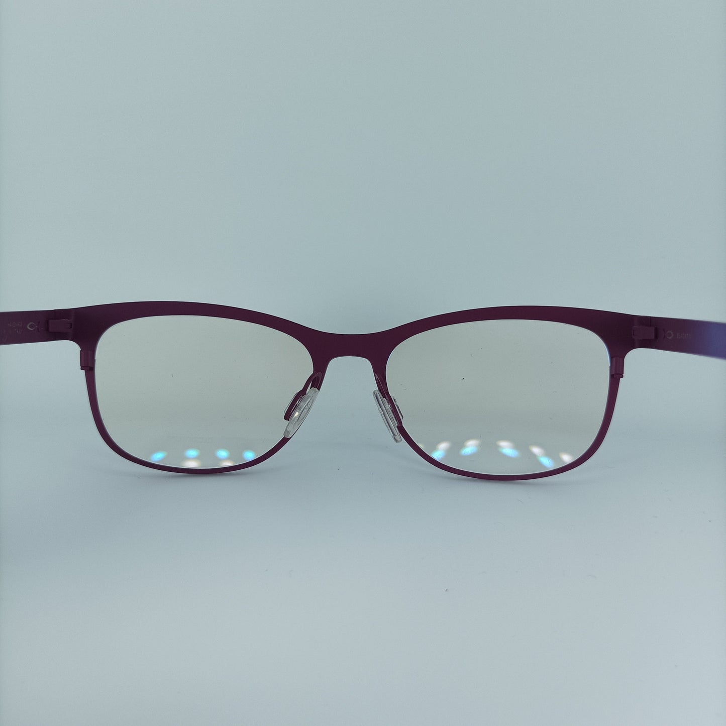 Blackfin, luxury eyeglasses, square, Wayfarer, frames, Pure Titanium, NOS, hyper vintage, rare