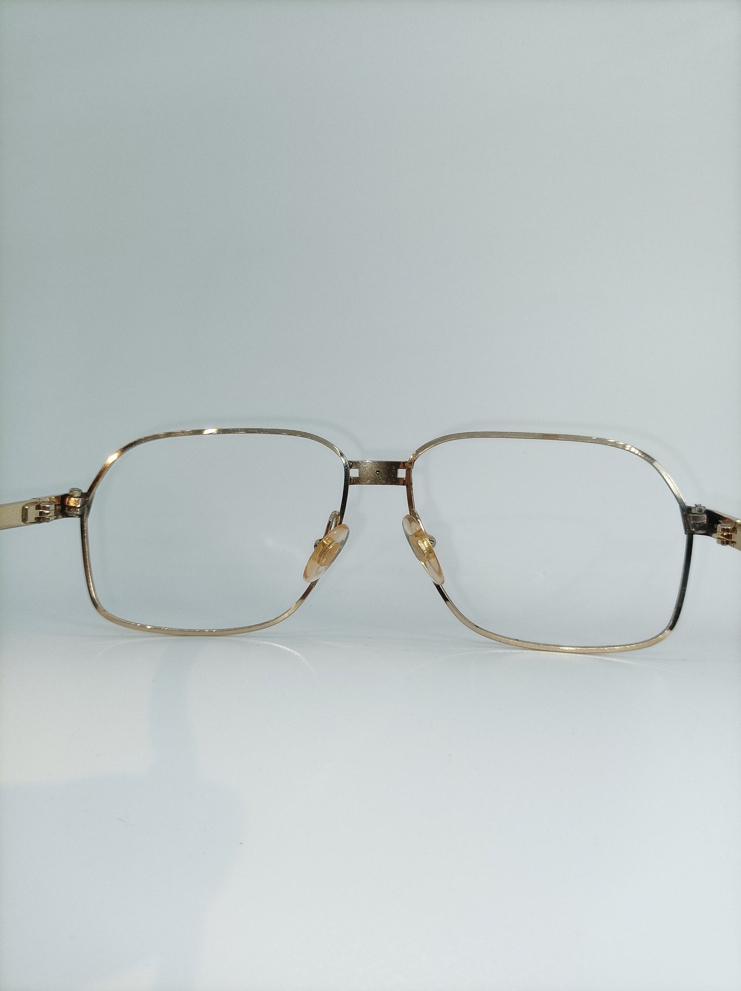 Alfred Dunhill, eyeglasses, Aviator, Gold plated Titanium, oval, square, frames, rare, hyper vintage