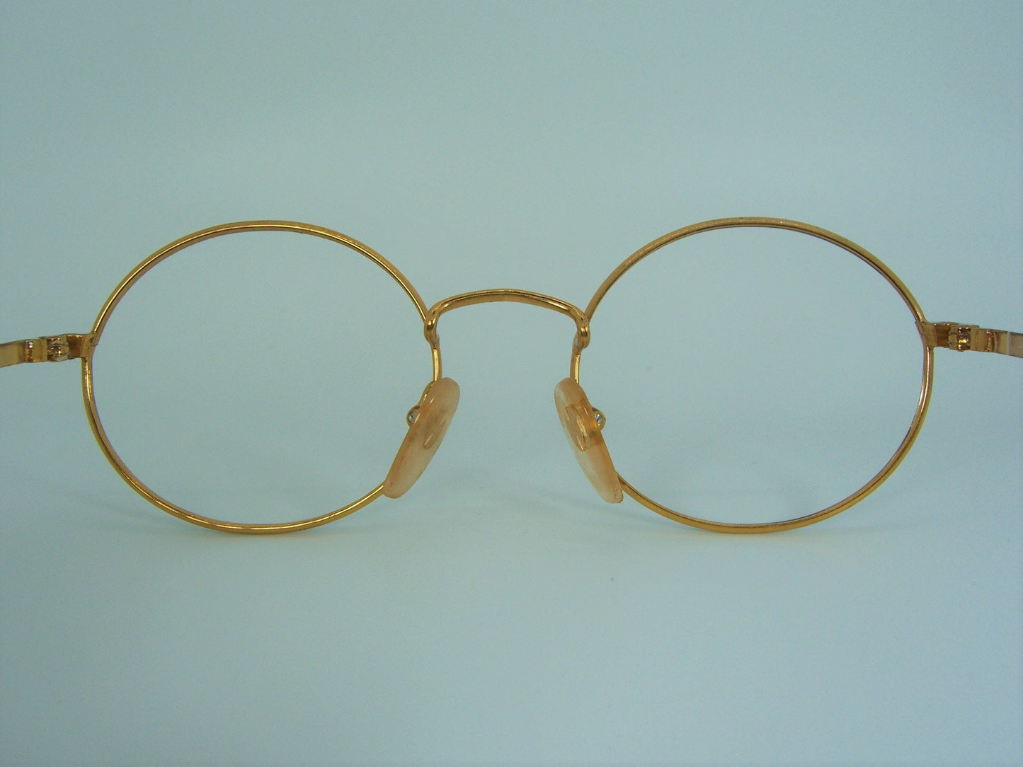 Alain Bourgeois, eyeglasses, round, panto, oval, Gold plated, frames, NOS, hyper vintage, unique
