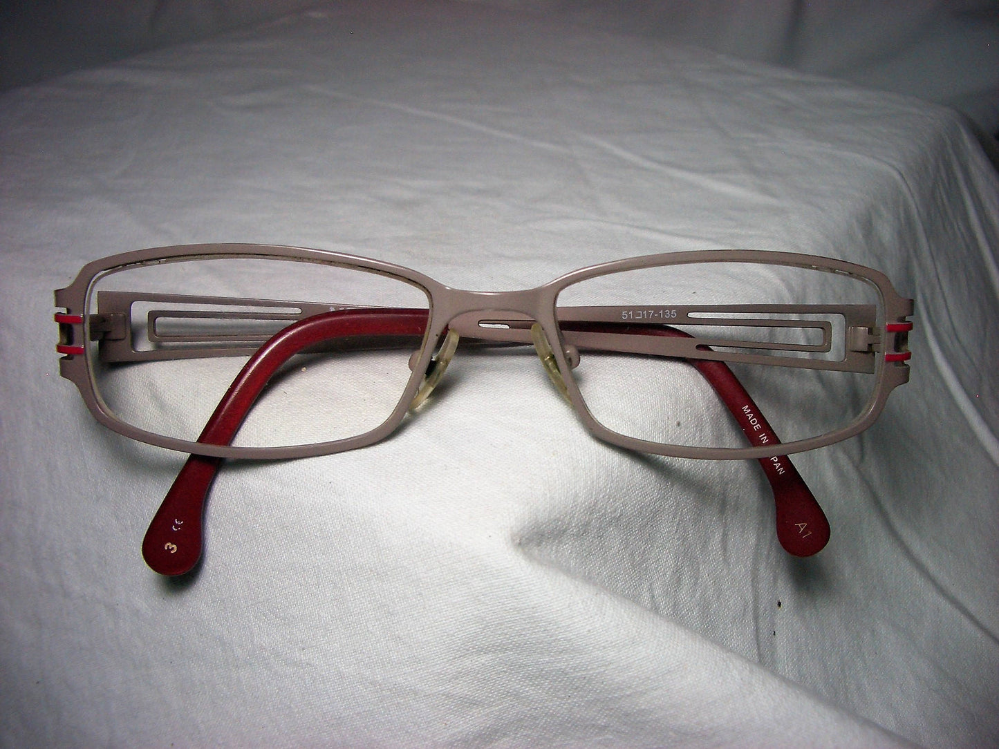 Aigle Japan, (Titanium?) eyeglasses, frames, men's, women's, unisex, vintage