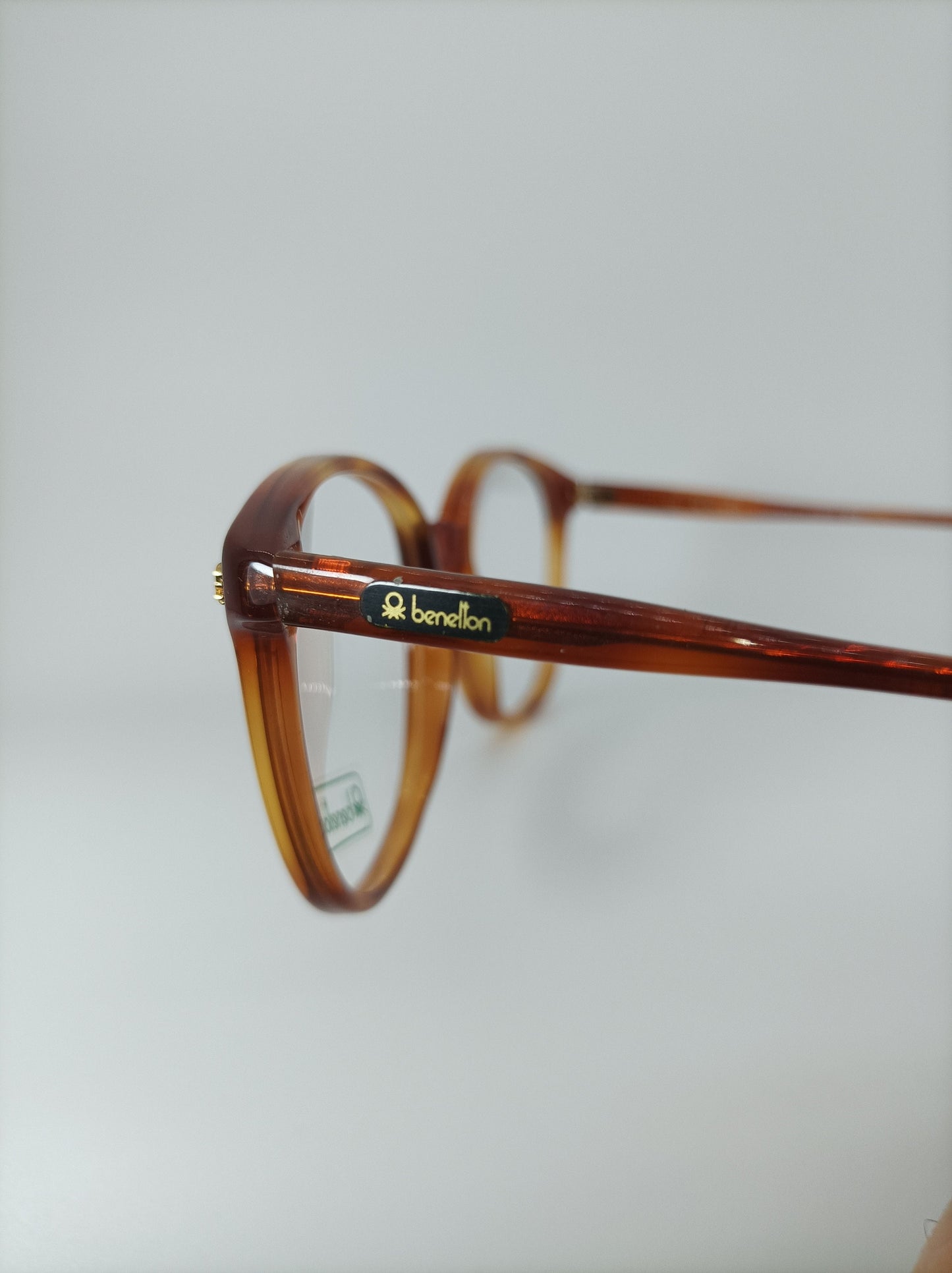 Benetton, eyeglasses, oval, frames, hyper vintage, New Old Stock, very rare