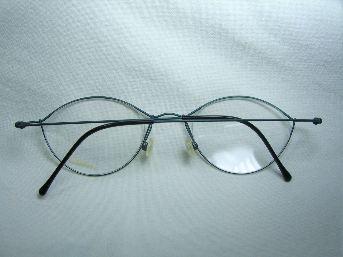 Borghesi, eyeglasses, Titanium, oval, round, frames, men's, women's, NOS, hyper vintage, very rare