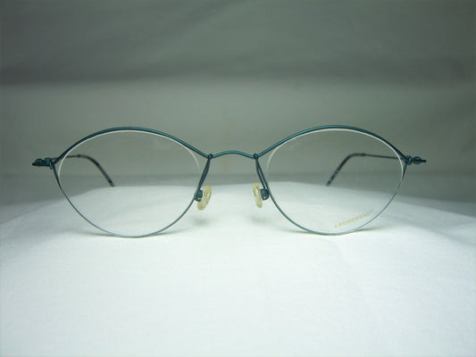 Borghesi, eyeglasses, Titanium, oval, round, frames, men's, women's, NOS, hyper vintage, very rare