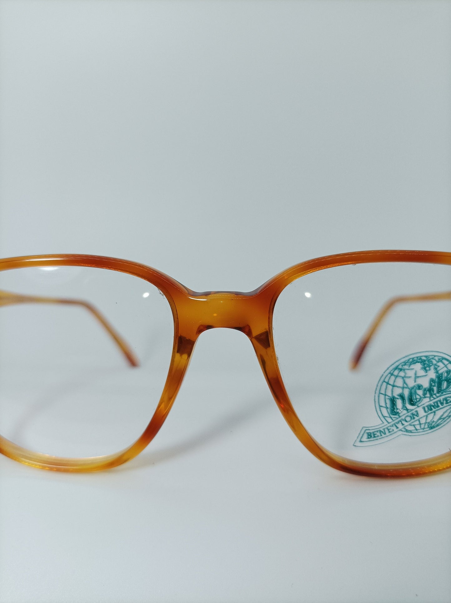 Benetton, eyeglasses, oval, frames, hyper vintage, New Old Stock, very rare