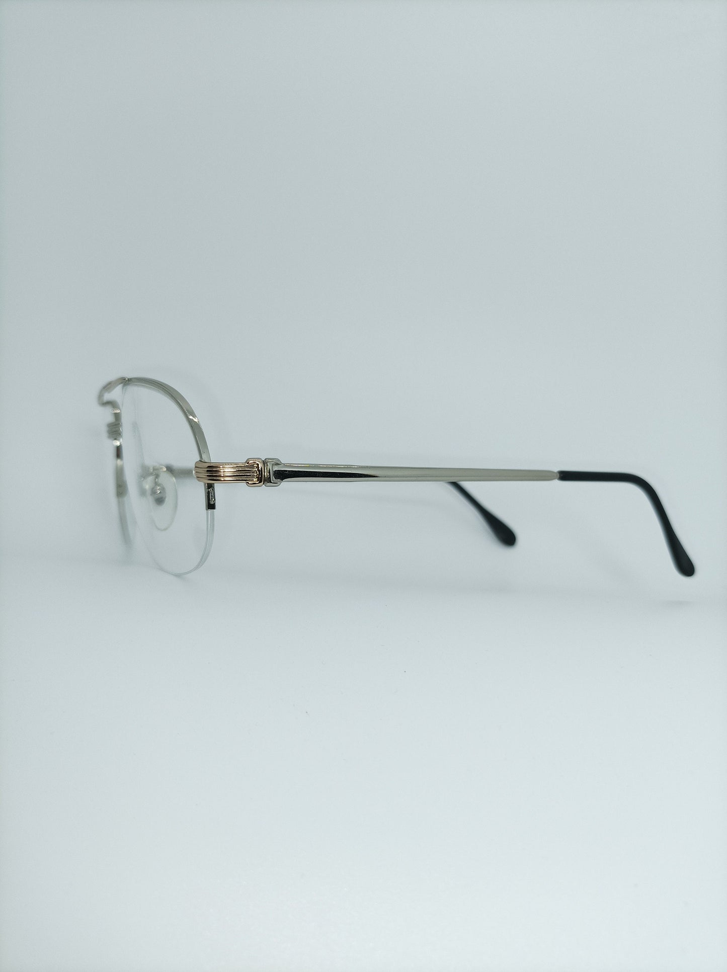 Baby Line Italy Vintage Aviator Eyeglasses, Titanium Alloy Frames