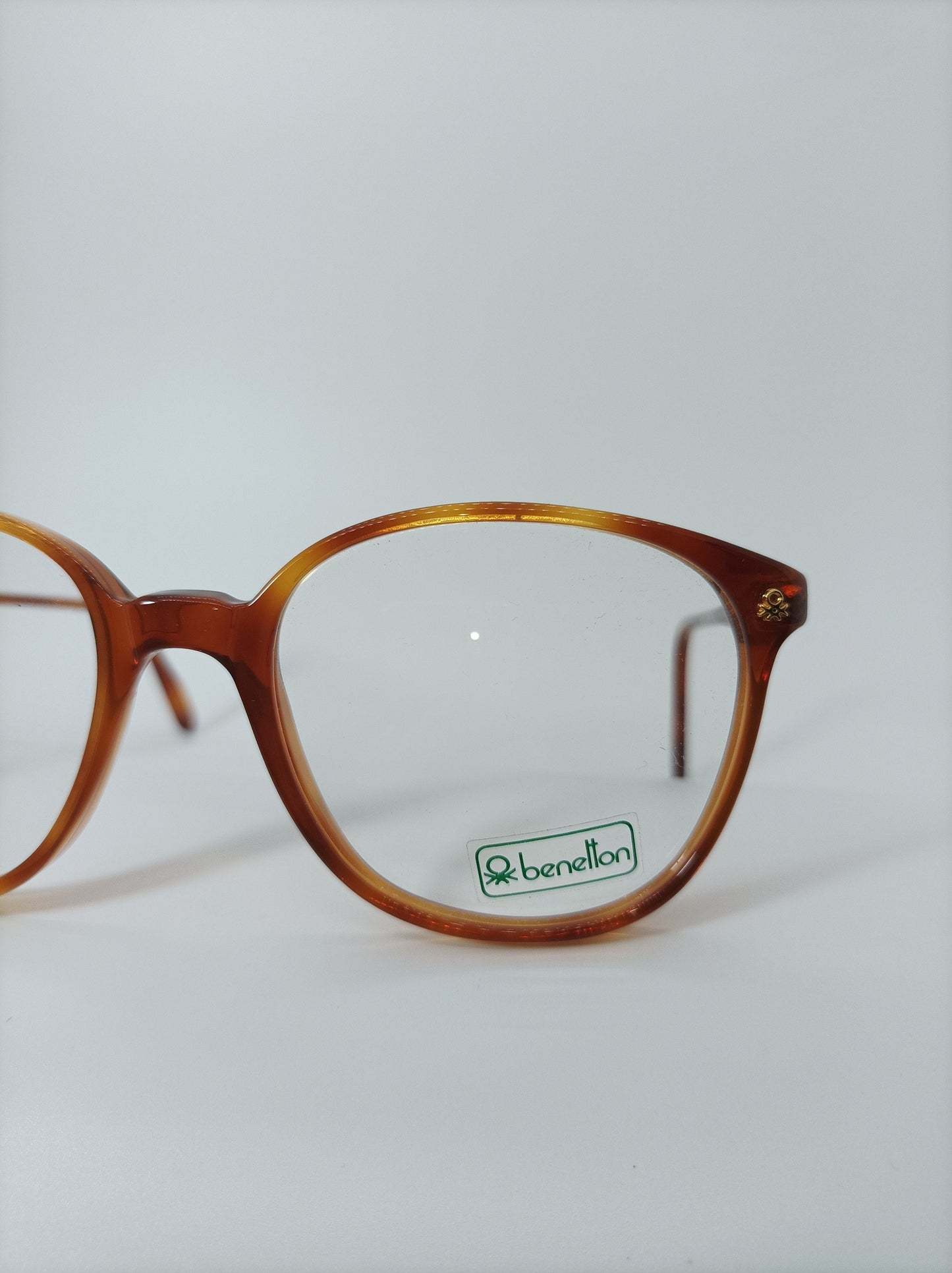 Benetton, eyeglasses, oval, frames, hyper vintage, New Old Stock, very rare