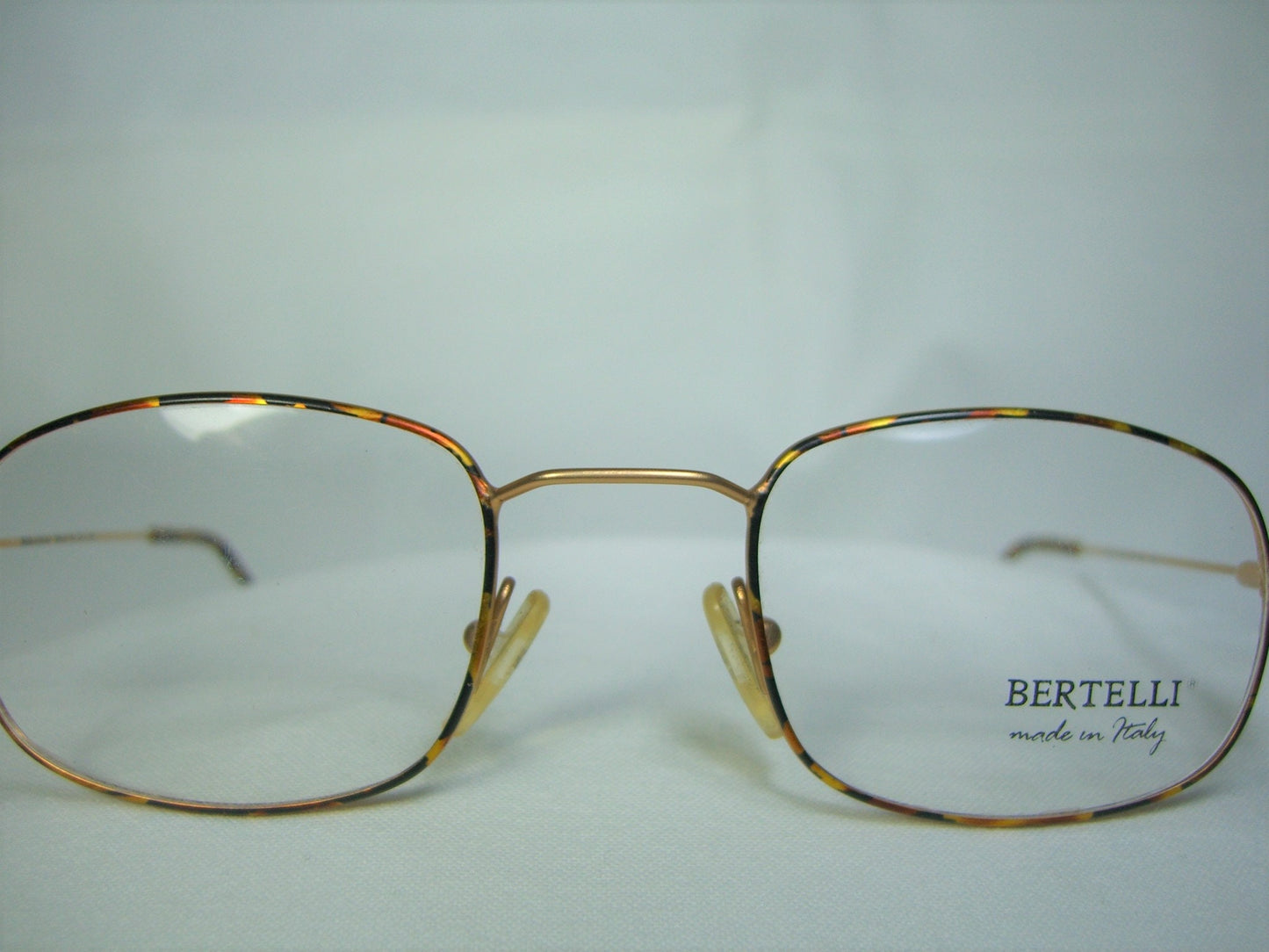 Bertelli, eyeglasses, Titanium, oval, square, frames, men's, women's, NOS, hyper vintage, rare