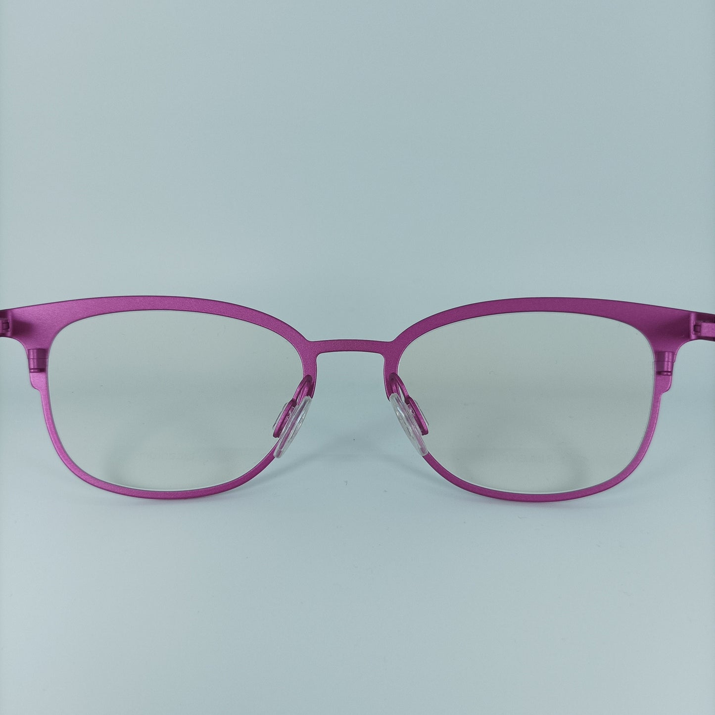Blackfin Cat Eye Eyeglasses, Fuchsia Titanium Frames, Italy