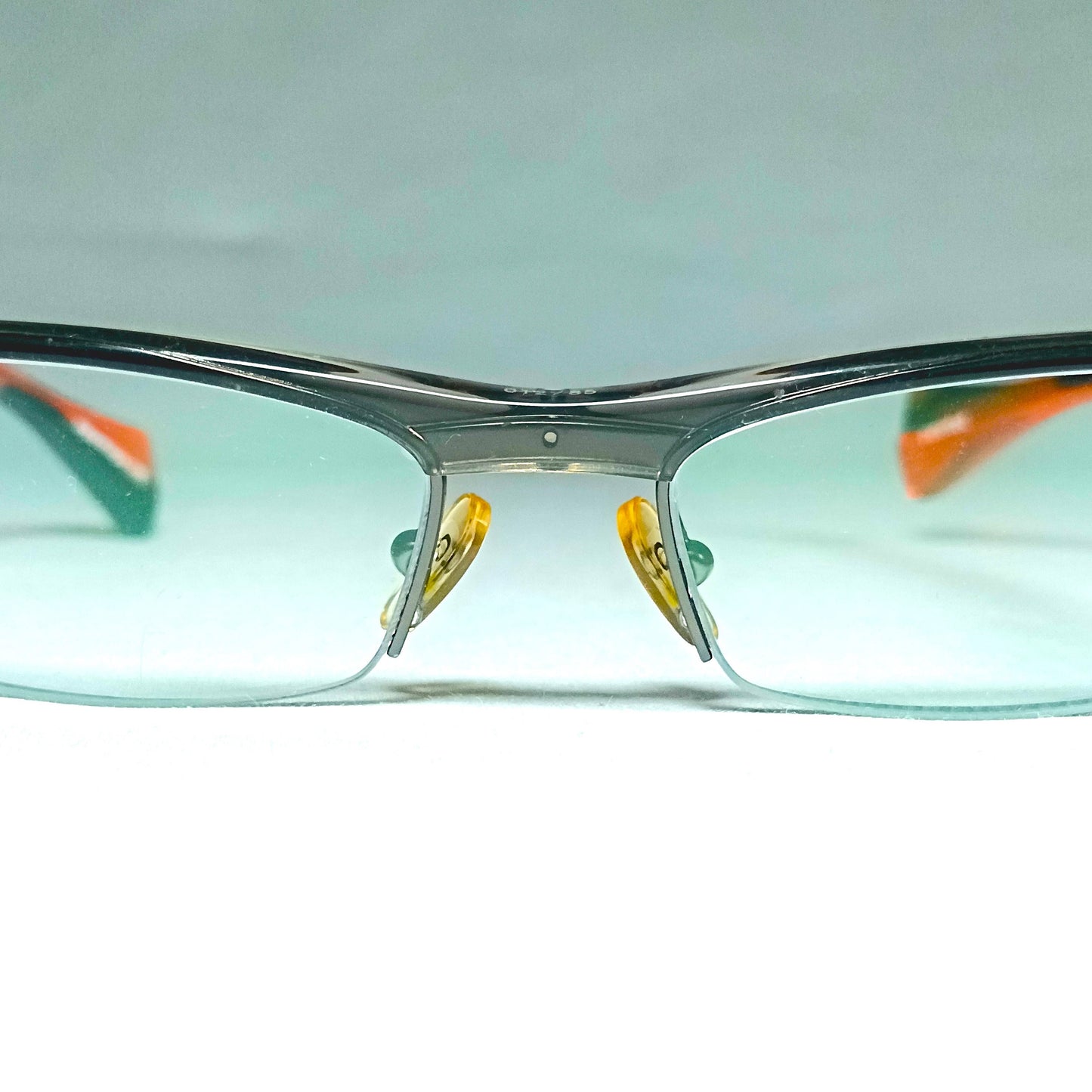 Alyson Magee Half Rim Titanium Eyeglasses, New Old Stock
