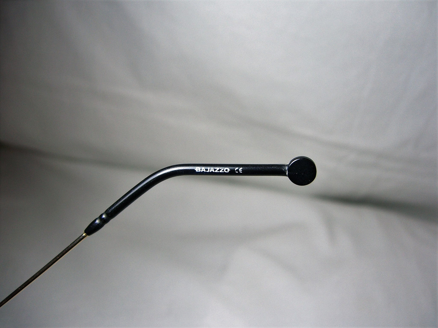 Bajazzo Gold Plated Titanium Eyeglasses: Vintage Half Rim Square Frames