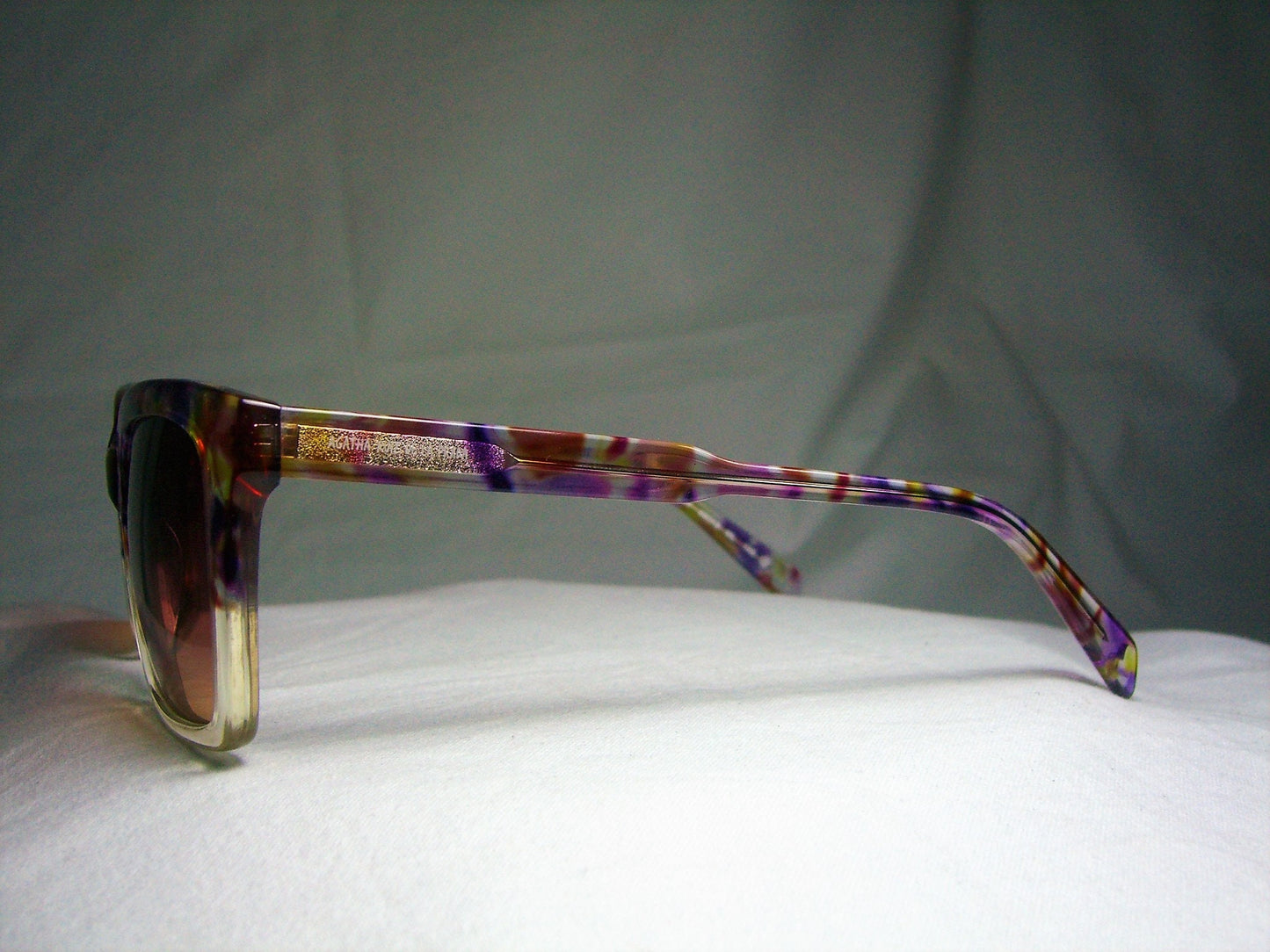 Agatha Ruiz De La Prada, sunglasses, wayfarer, club master, square frames, women's, vintage, NOS