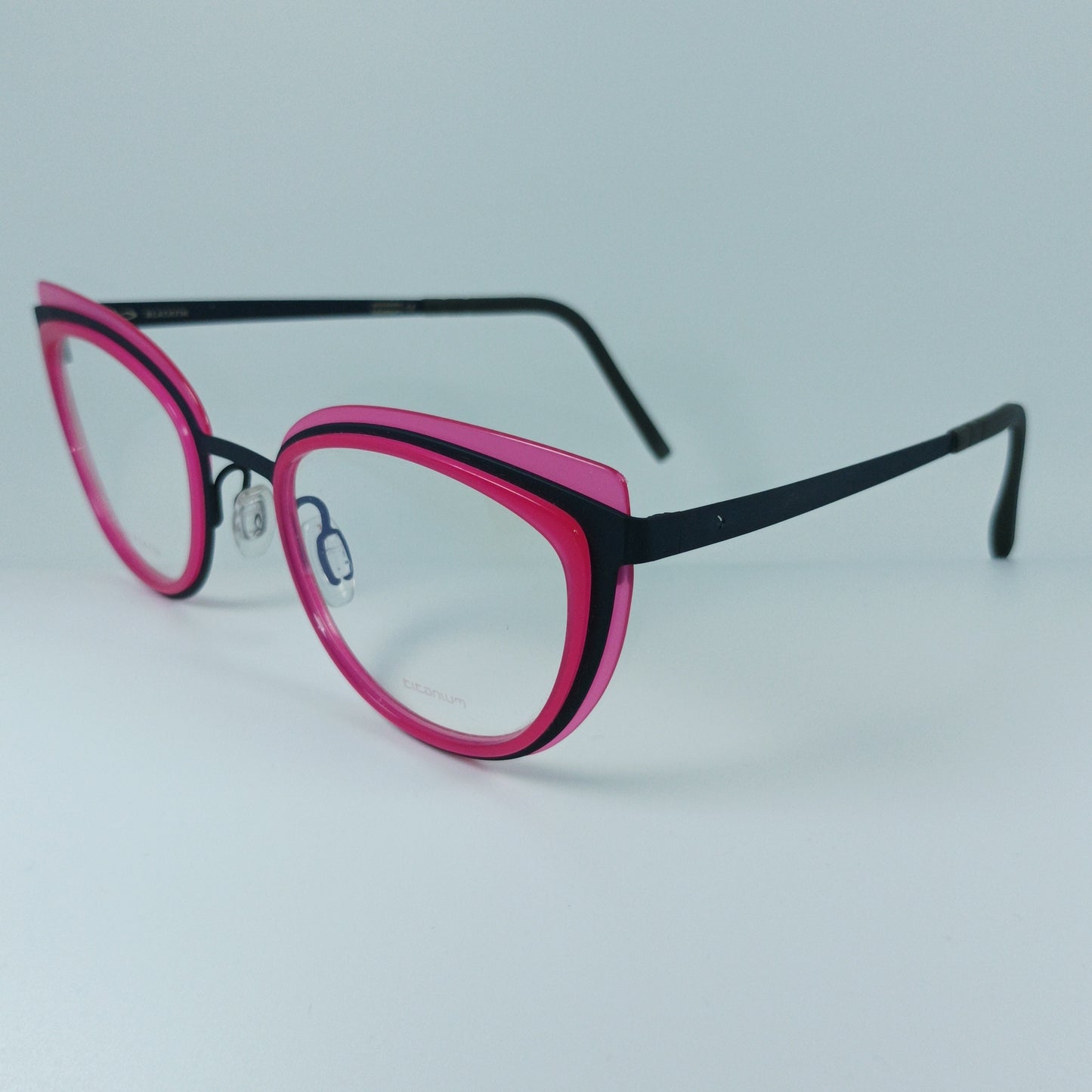 Blackfin, luxury eyeglasses, square, oval, frames, Pure Titanium, New Old Stock, hyper vintage, rare