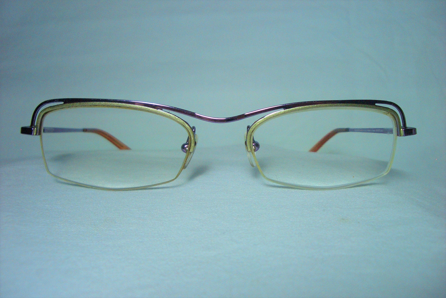 Bourgeois, eyeglasses, half rim, Titanium alloy, frames, oval, square, men's, women's, unisex, vintage