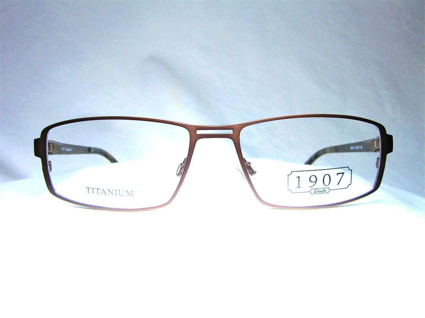 1907, eyeglasses, Titanium, frames, square, oval, men's, women's, NOS, vintage