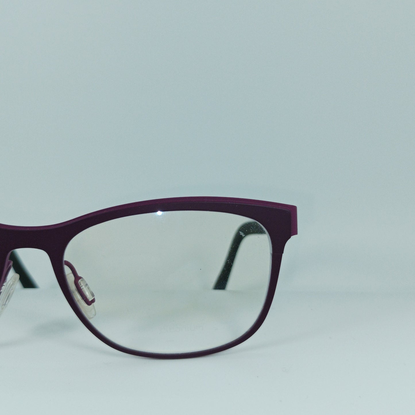 Blackfin, luxury eyeglasses, square, Wayfarer, frames, Pure Titanium, NOS, hyper vintage, rare