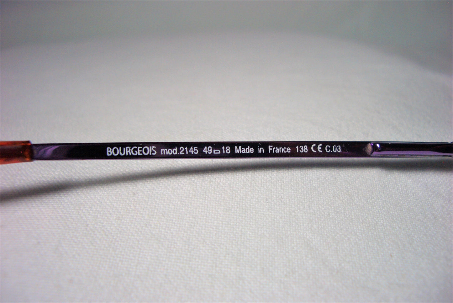 Bourgeois, eyeglasses, half rim, Titanium alloy, frames, oval, square, men's, women's, unisex, vintage