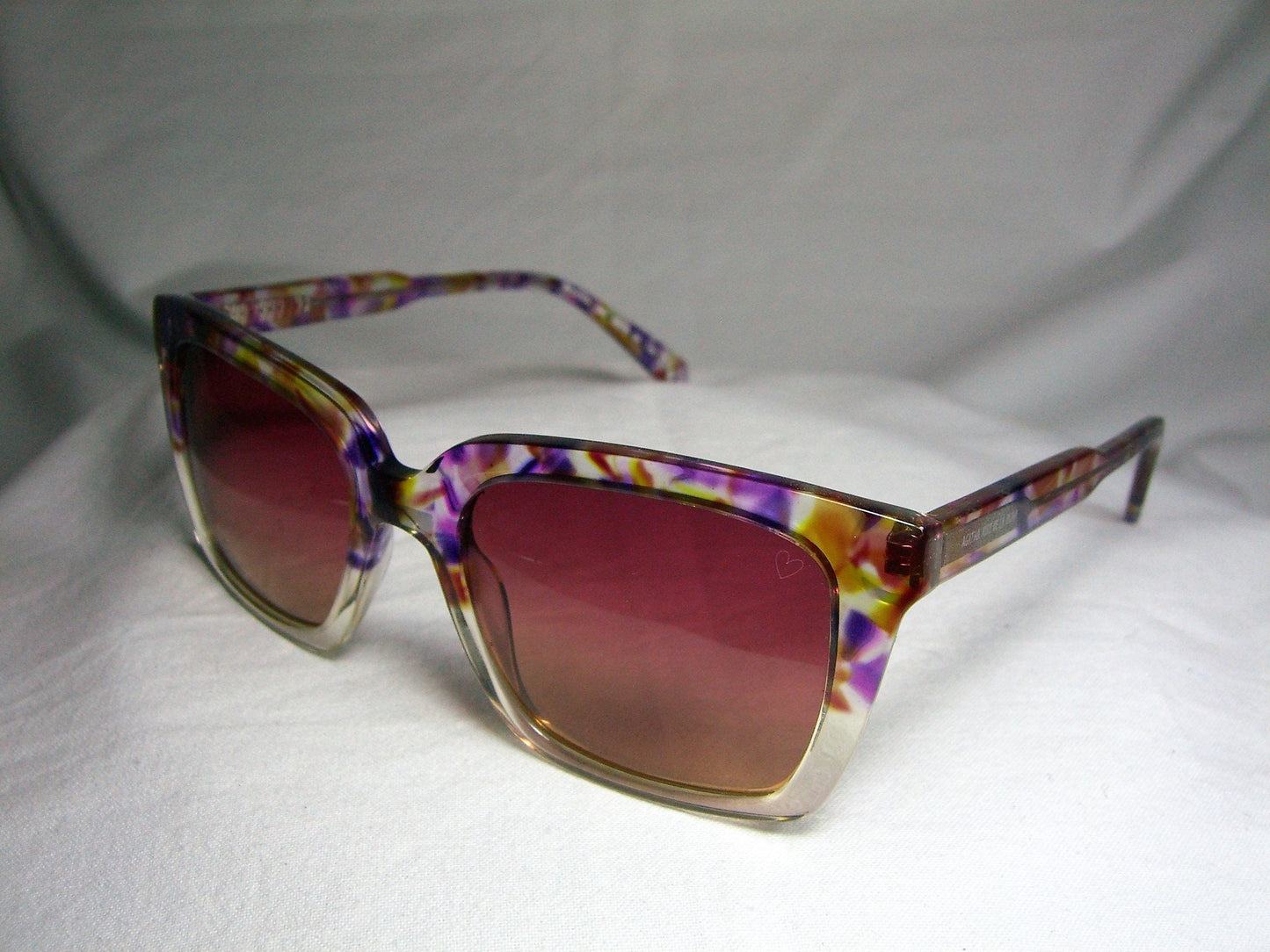 Agatha Ruiz De La Prada, sunglasses, wayfarer, club master, square frames, women's, vintage, NOS