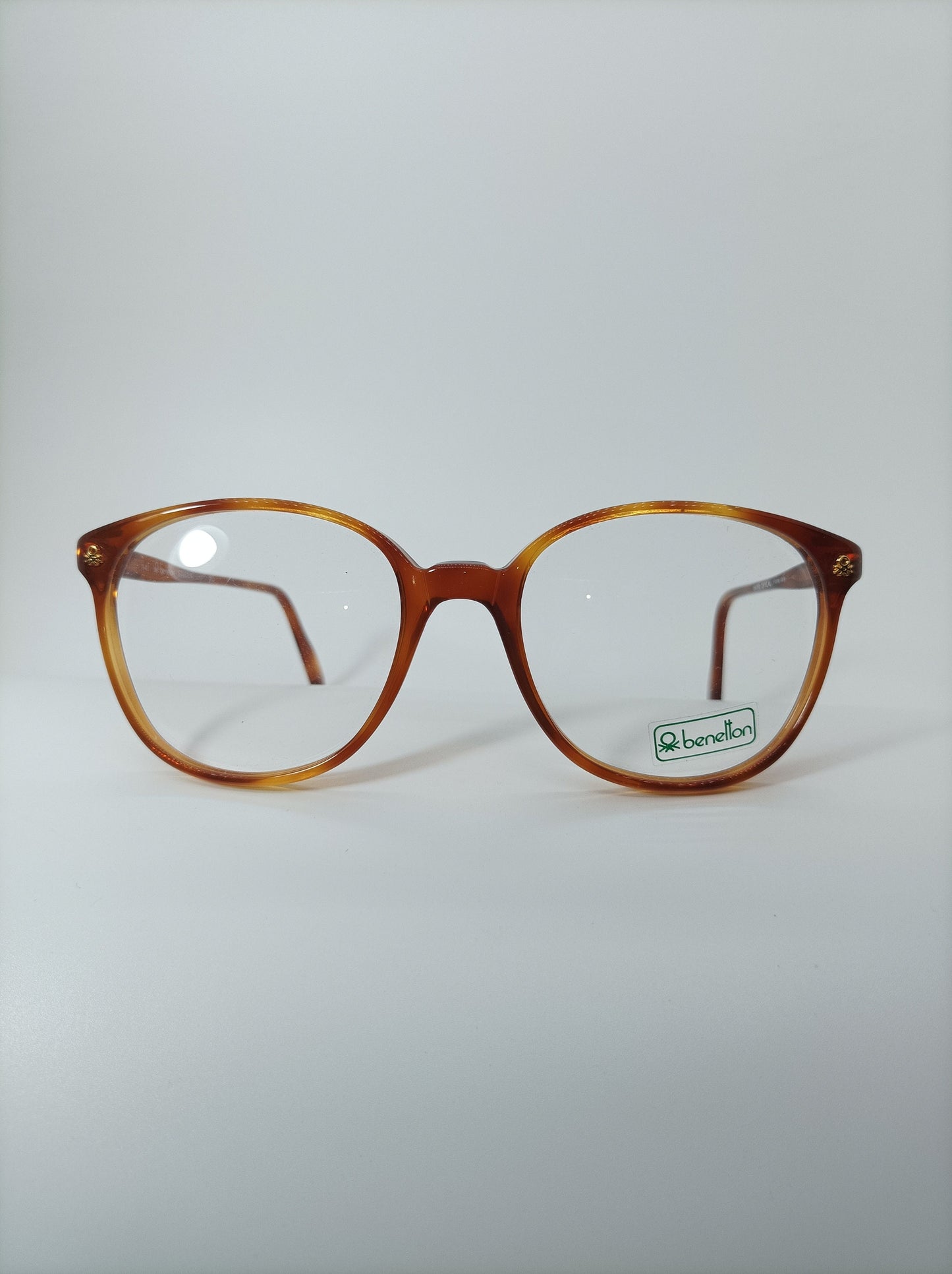 Benetton, eyeglasses, oval, frames, hyper vintage, New Old Stock, very rare
