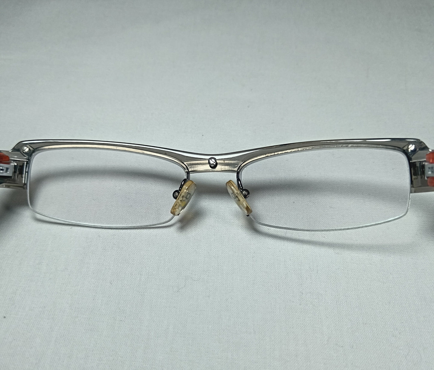 Alyson Magee Half Rim Titanium Eyeglasses, New Old Stock