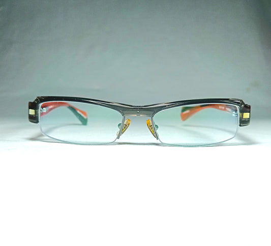 Alyson Magee Half Rim Titanium Eyeglasses, New Old Stock