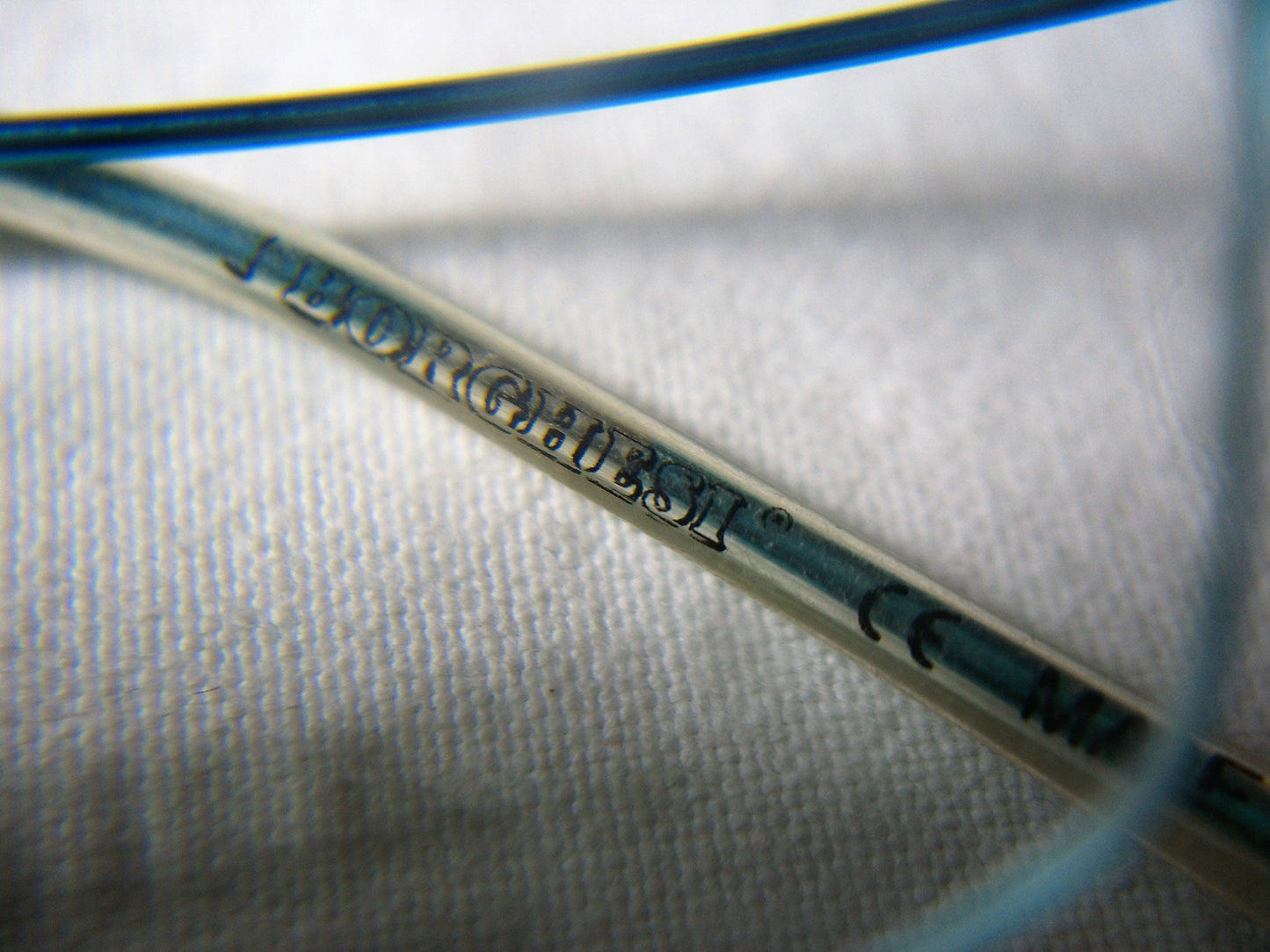 Borghesi, eyeglasses, Titanium, oval, square, frames, men's, women's, NOS, hyper vintage, very rare