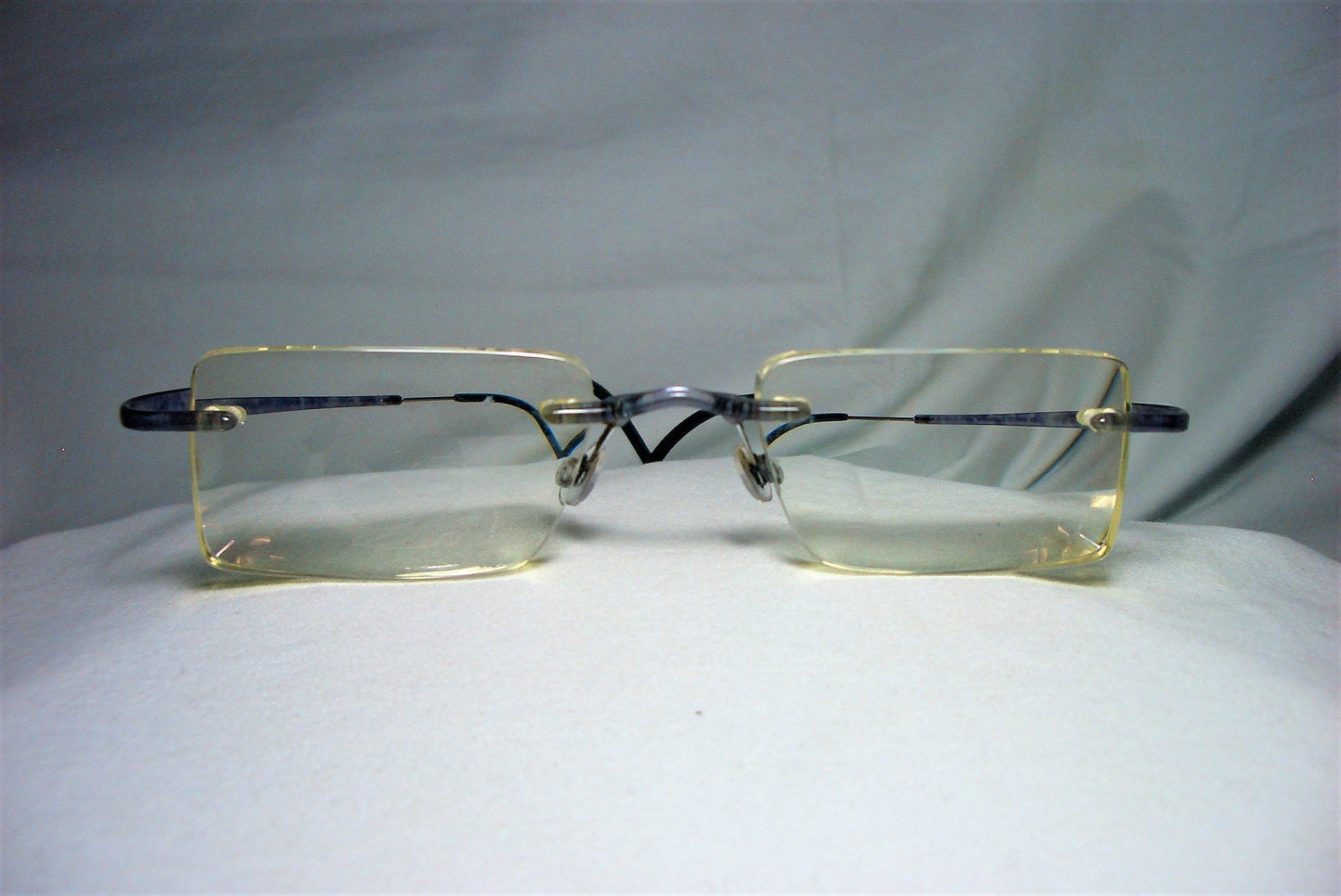 Air Light, eyeglasses, rimless, square, frames, men's, women's, vintage
