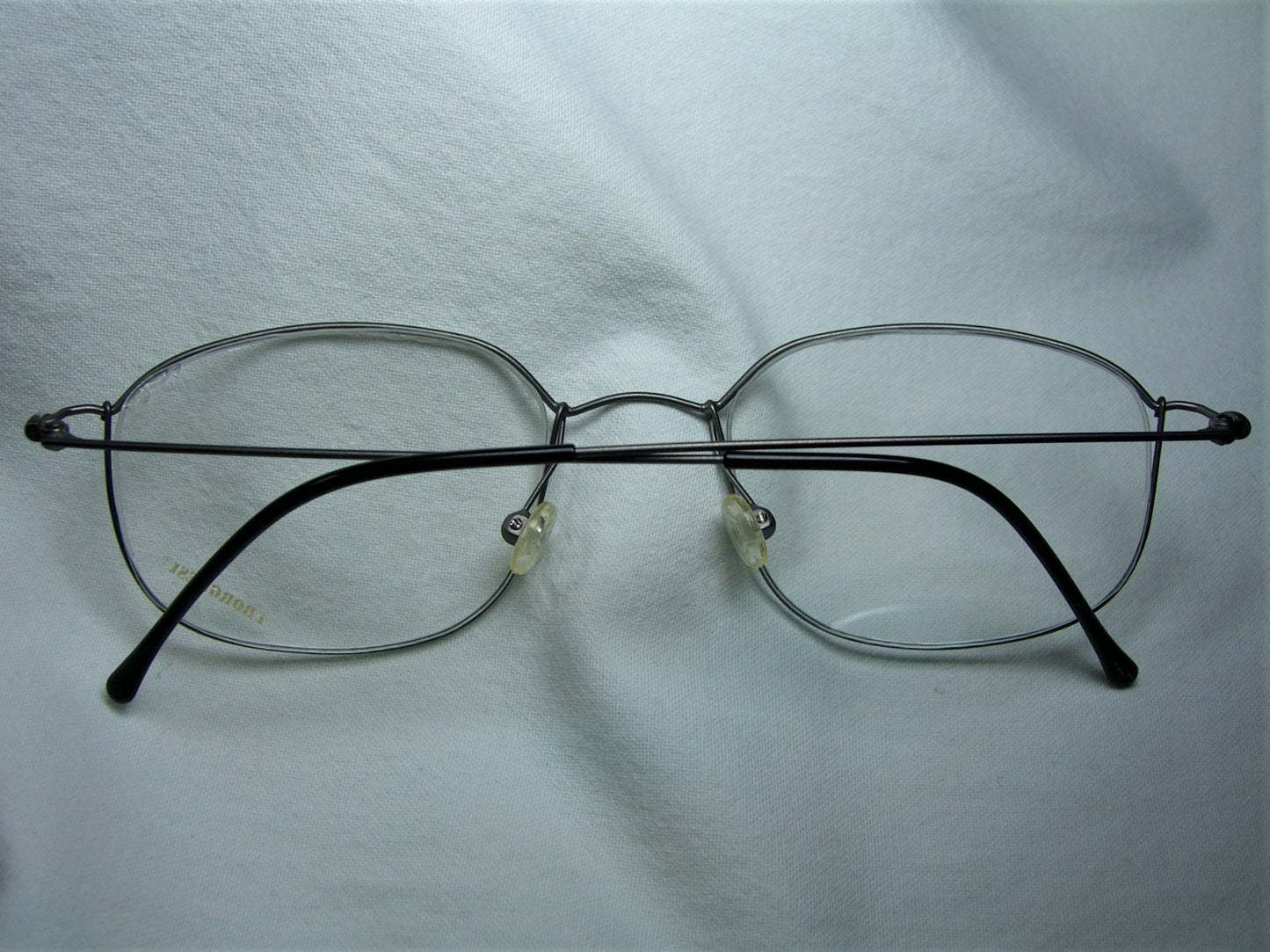 Borghesi, eyeglasses, Titanium, oval, square, frames, men's, women's, NOS, hyper vintage, very rare