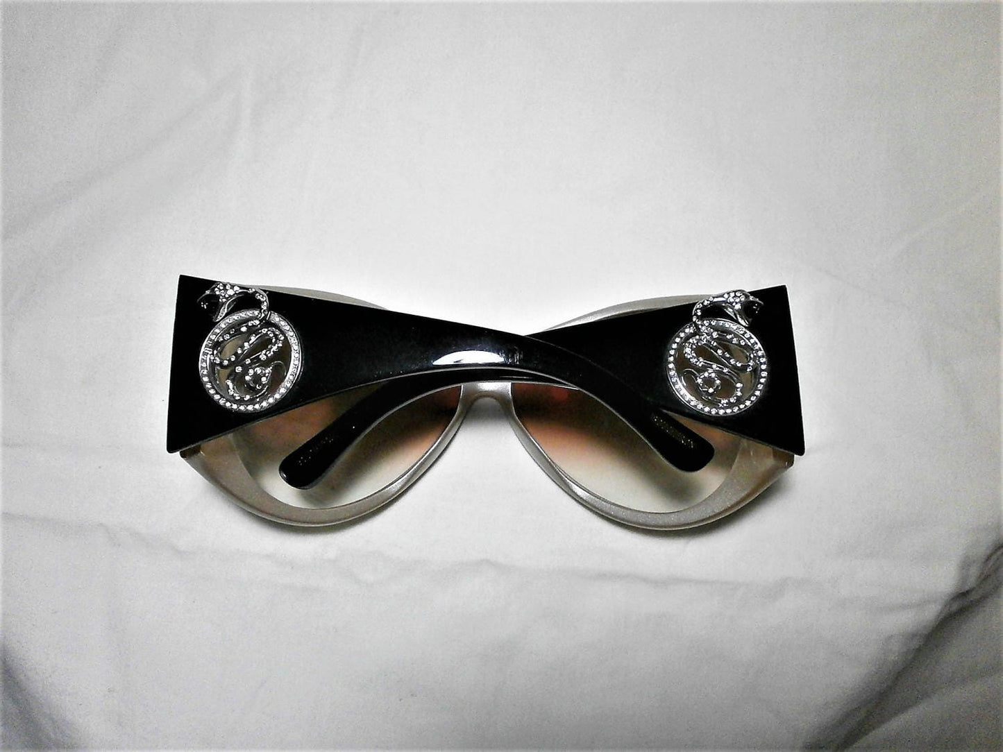 Boucheron, sunglasses, Palladium, oversized, round, oval, women's, sunglasses, ultra vintage