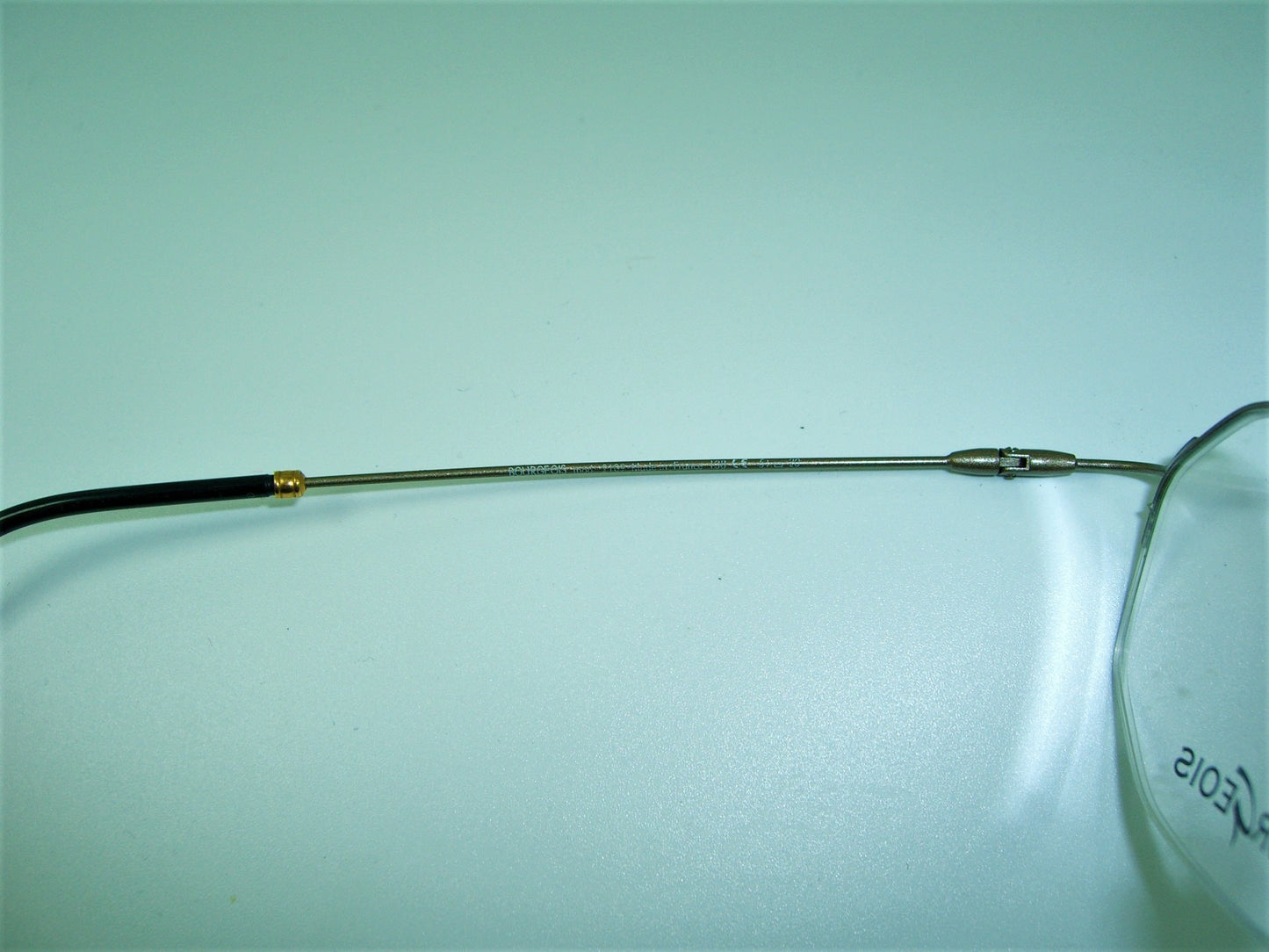 Bourgeois Titanium Half Rim Eyeglasses, Hexagonal Frames, New Old Stock