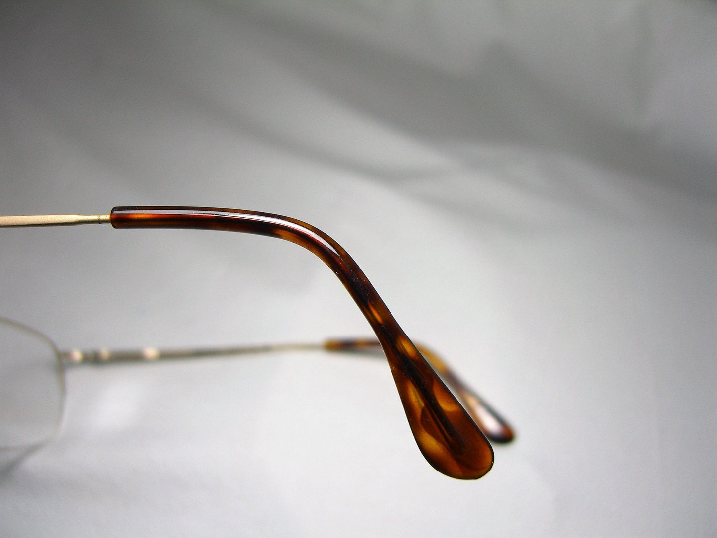 Bertelli, eyeglasses, Titanium, half rim, Gold plated, oval, square, frames, NOS, hyper vintage, rare