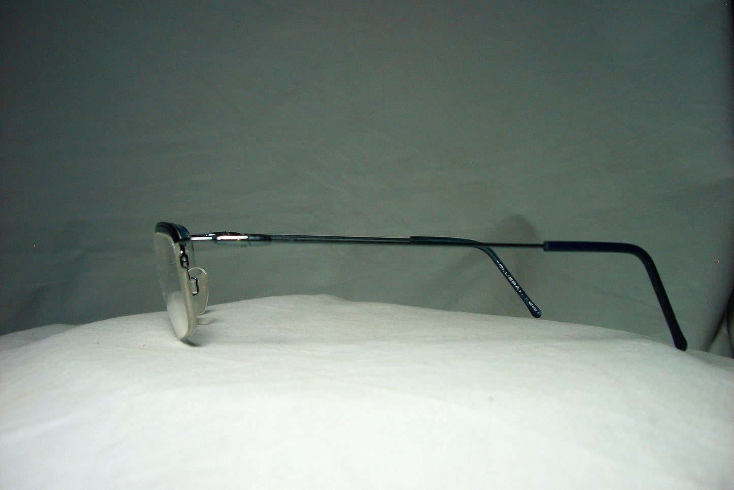 Blue Bay, eyeglasses, half rim,  Titanium alloy, square, oval, frames, men's, women's, ultra vintage