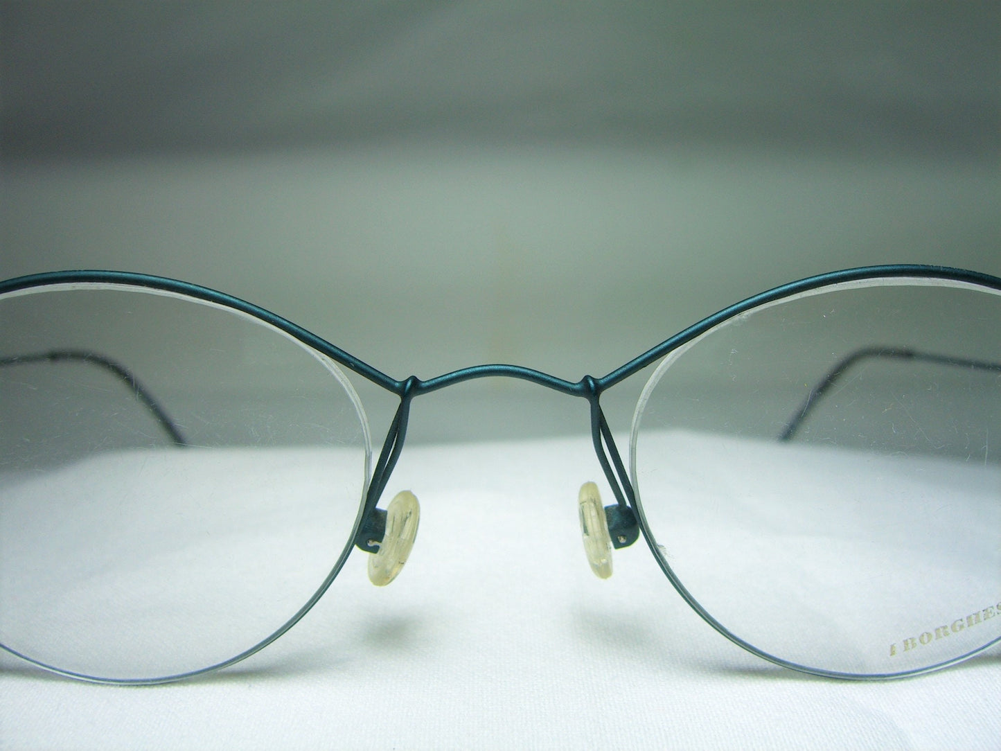 Borghesi, eyeglasses, Titanium, oval, round, frames, men's, women's, NOS, hyper vintage, very rare