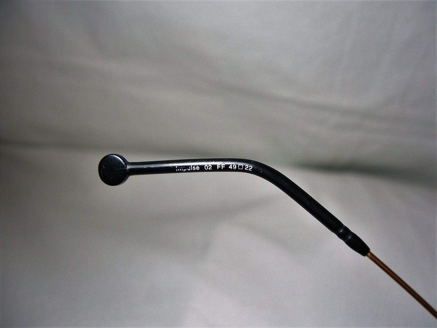 Bajazzo Gold Plated Titanium Eyeglasses: Vintage Half Rim Square Frames