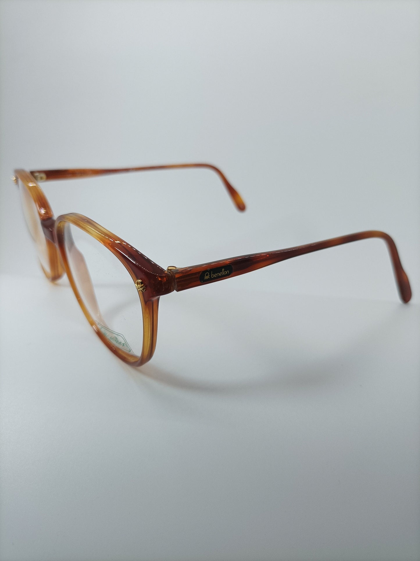 Benetton, eyeglasses, oval, frames, hyper vintage, New Old Stock, very rare