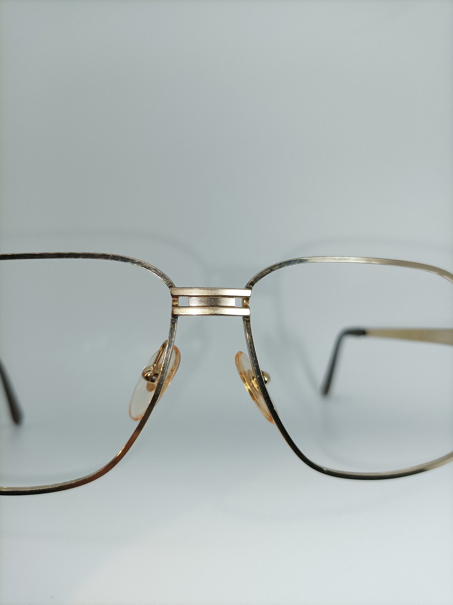 Alfred Dunhill, eyeglasses, Aviator, Gold plated Titanium, oval, square, frames, rare, hyper vintage