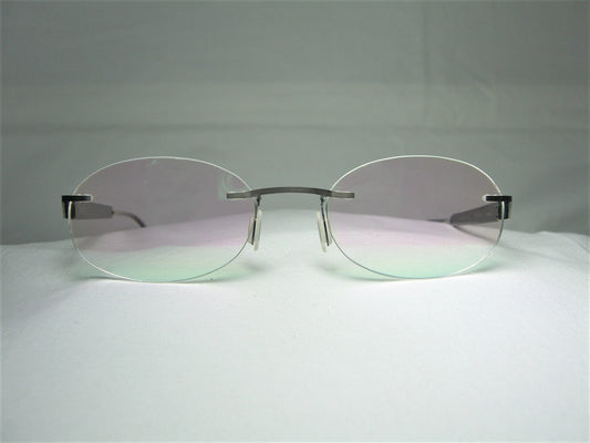 ByWP, eyeglasses, rimless, oval, round, frames, men's, women's, NOS, ultra vintage, rare
