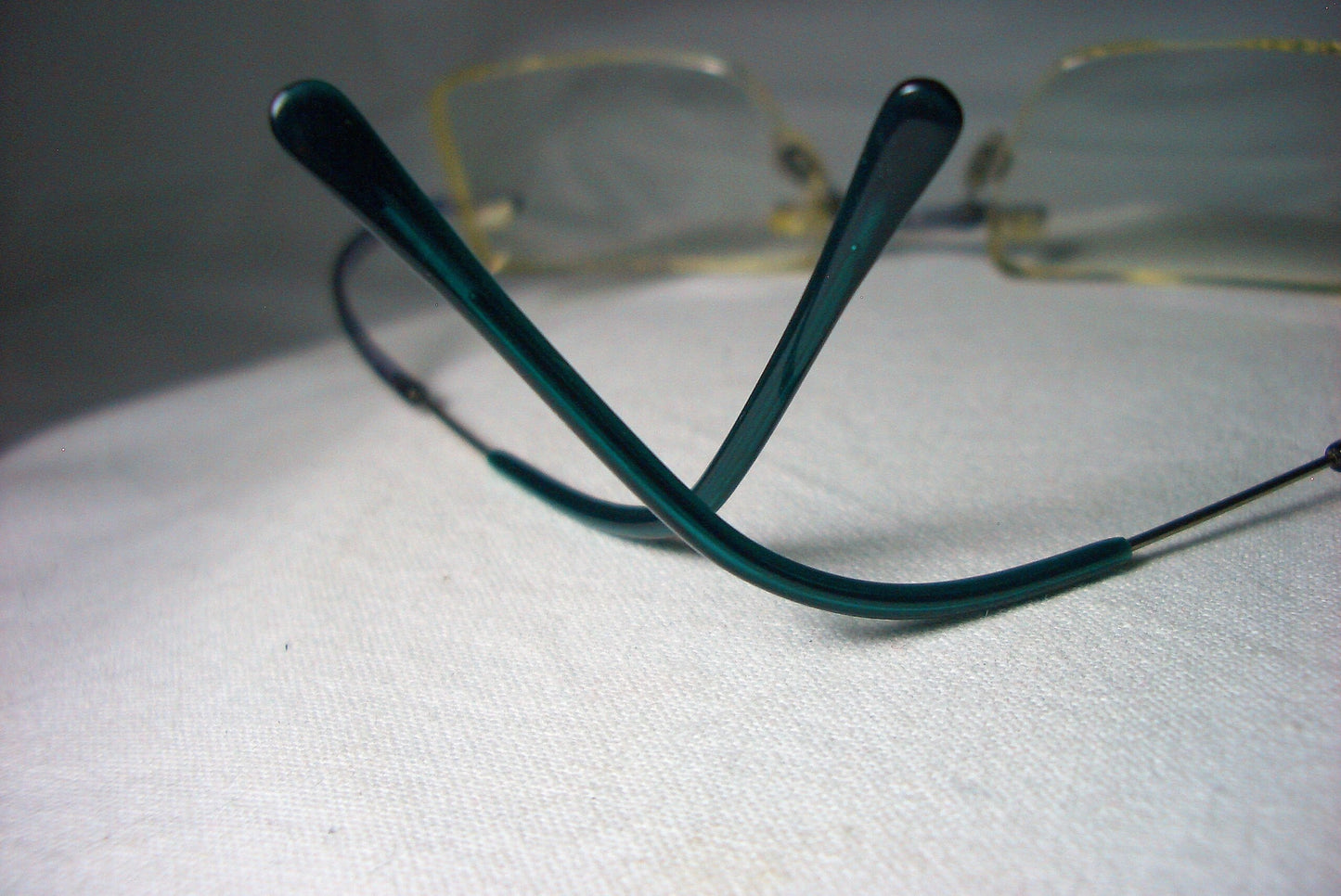 Air Light, eyeglasses, rimless, square, frames, men's, women's, vintage