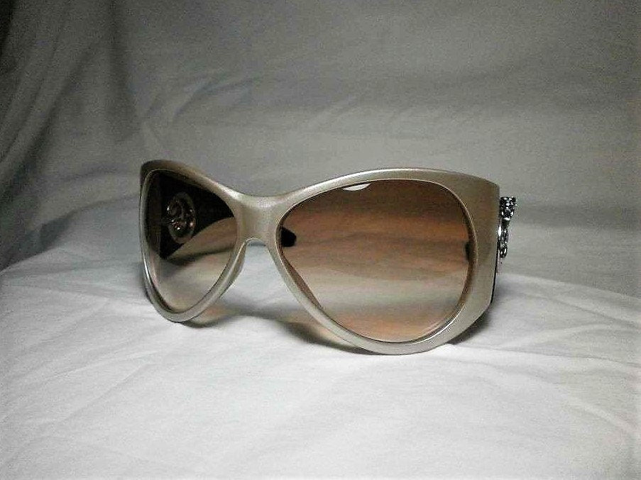Boucheron, sunglasses, Palladium, oversized, round, oval, women's, sunglasses, ultra vintage