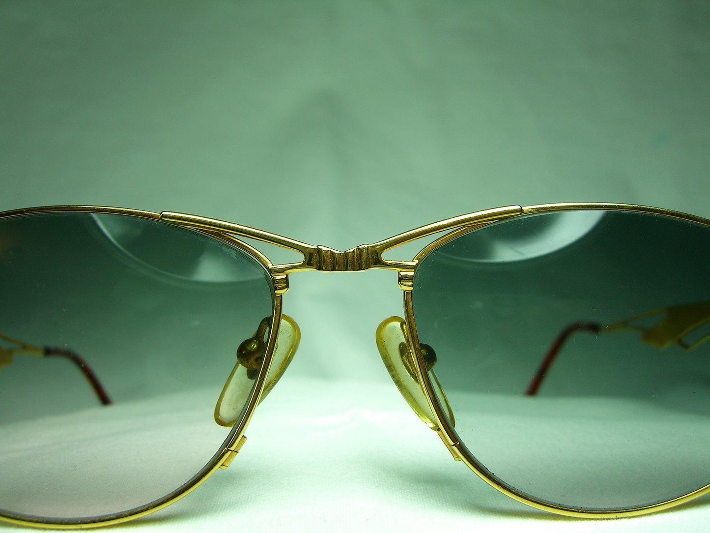 Air Force, Armee de L'Air, sunglasses, oval, gold filled, women's, frames, rare, hyper vintage