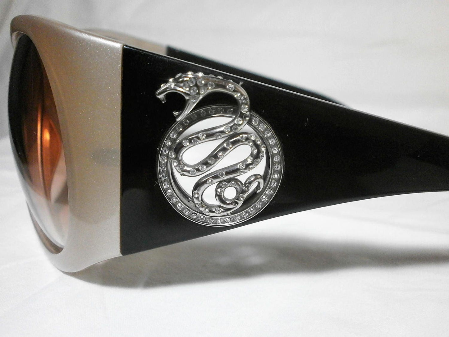 Boucheron, sunglasses, Palladium, oversized, round, oval, women's, sunglasses, ultra vintage