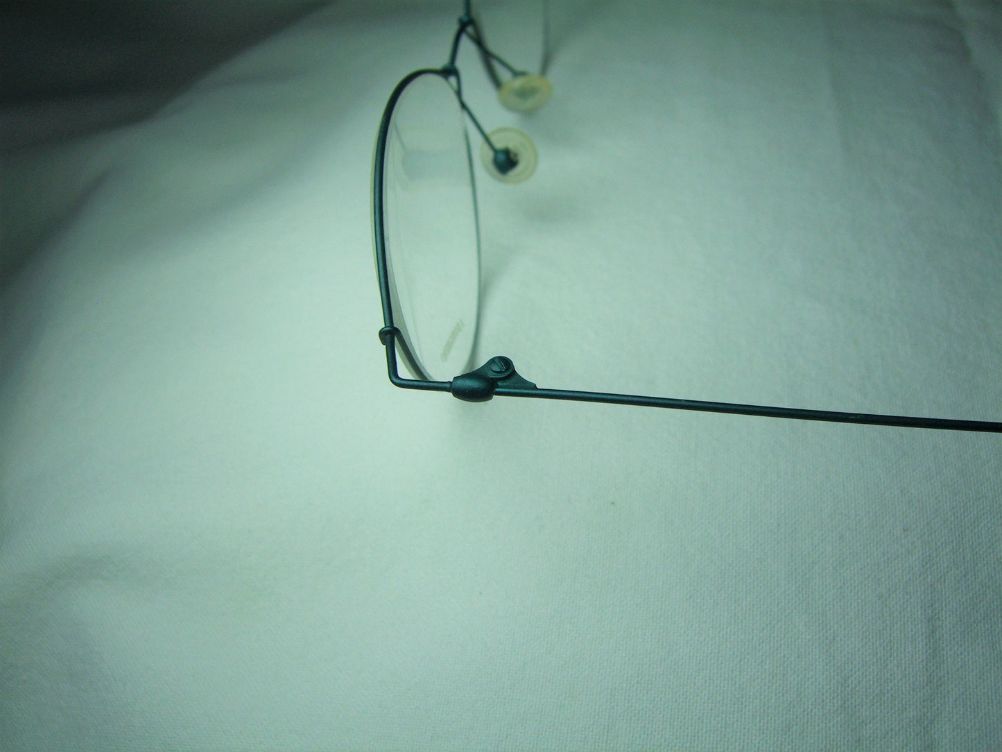 Borghesi, eyeglasses, Titanium, oval, round, frames, men's, women's, NOS, hyper vintage, very rare