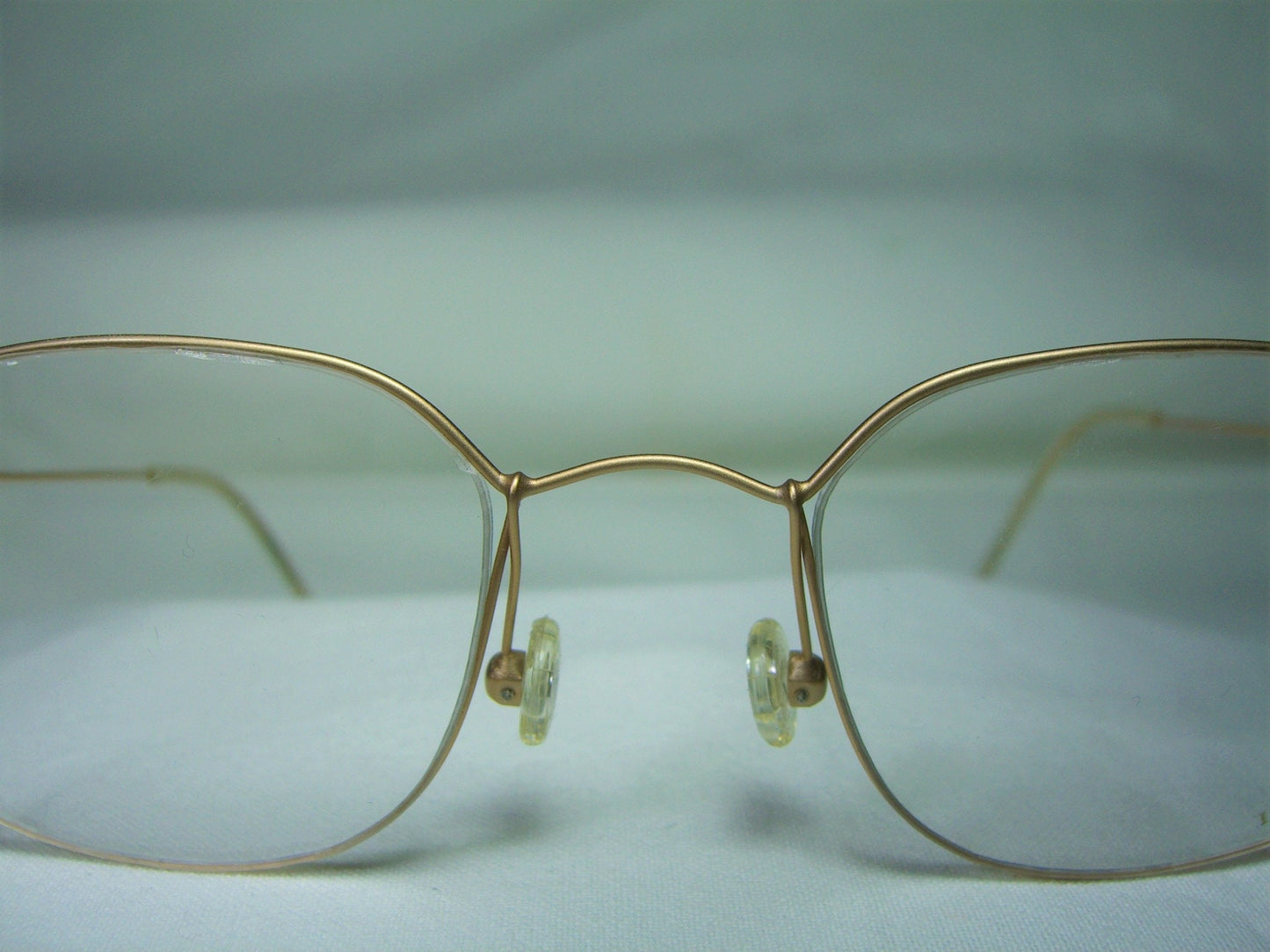 Borghesi, eyeglasses, Gold plated, Titanium, oval, square, frames, NOS, hyper vintage, very rare