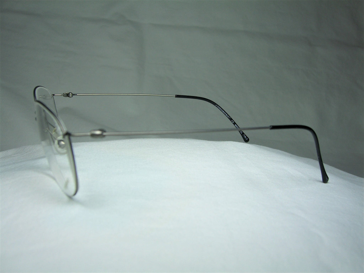 Borghesi, eyeglasses, Titanium, oval, square, frames, men's, women's, NOS, hyper vintage, very rare
